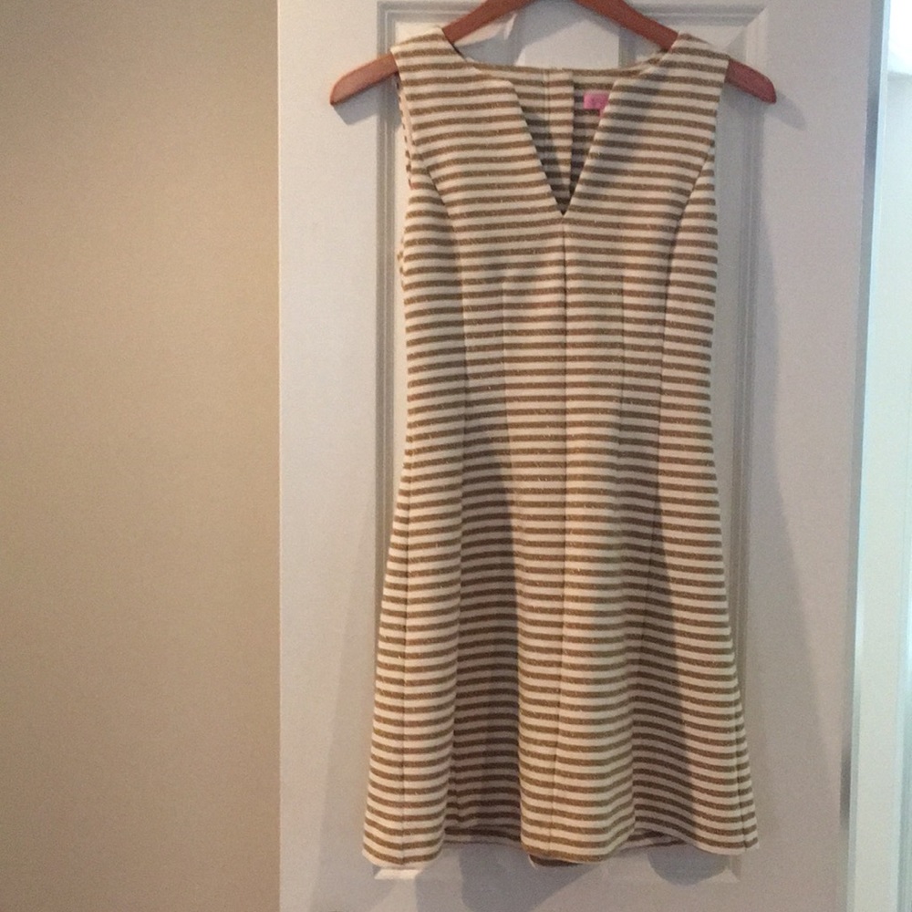 Lilly Pulitzer fit and flare striped dress